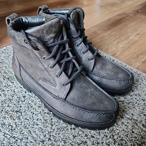 Docker's Buttery Leather Rugged Lace-up Ankle Boot Men's Size 10M